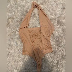NEVER WORN- Halter bodysuit top